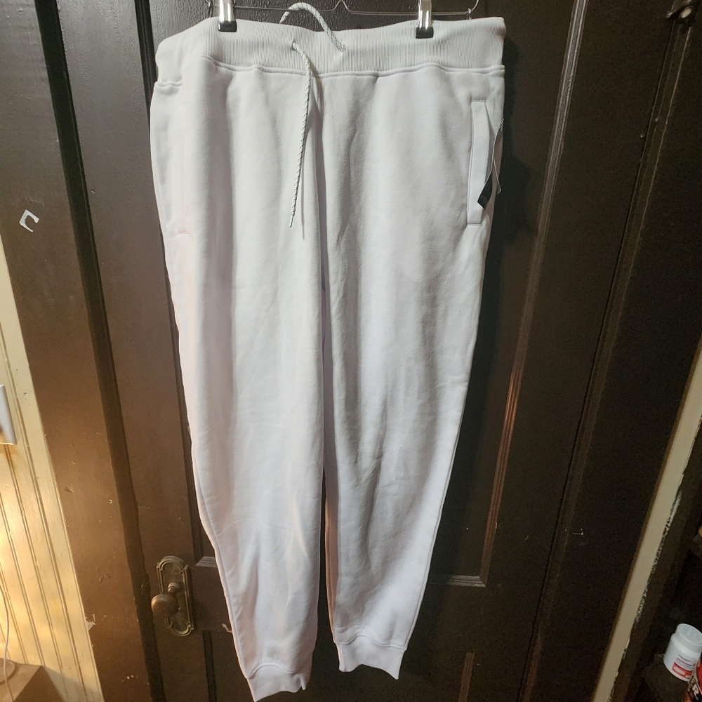 WTO02 white sweat pans XXL 100% Polyester
